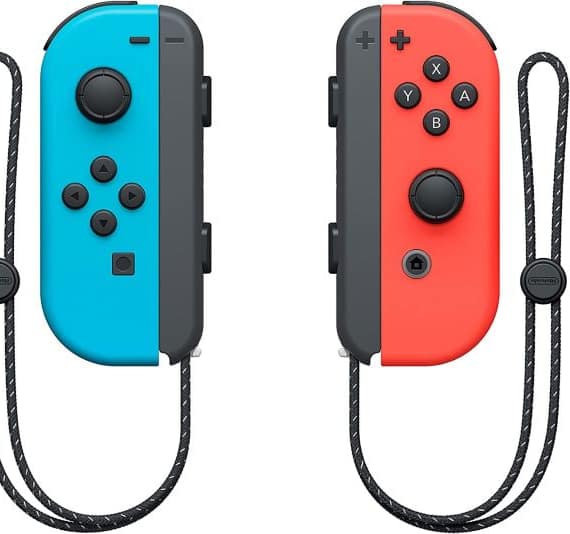 Nintendo Switch 32 GB Neon Red and Blue (International Edition) Consoles "BAE" Charm Bracelet