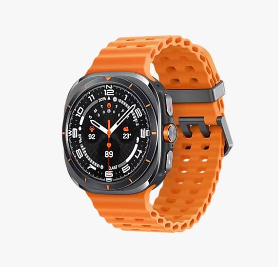Samsung Galaxy Watch8 Ultra (2025), (LTE, 47 mm), Titanium Gray Electronics "BAE" Charm Bracelet