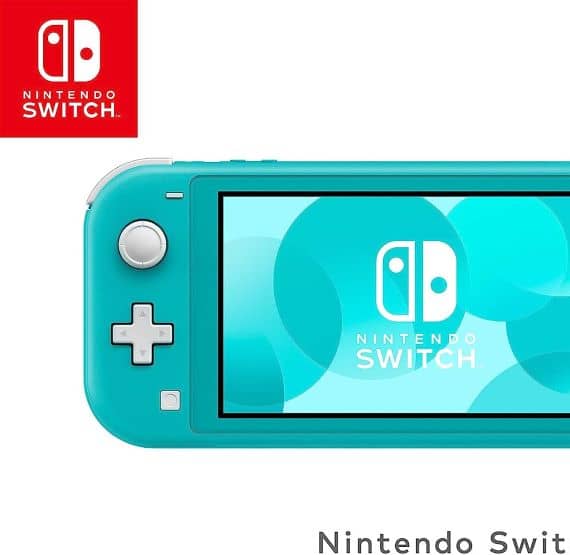 Nintendo Switch Lite Turquoise Consoles "BAE" Charm Bracelet