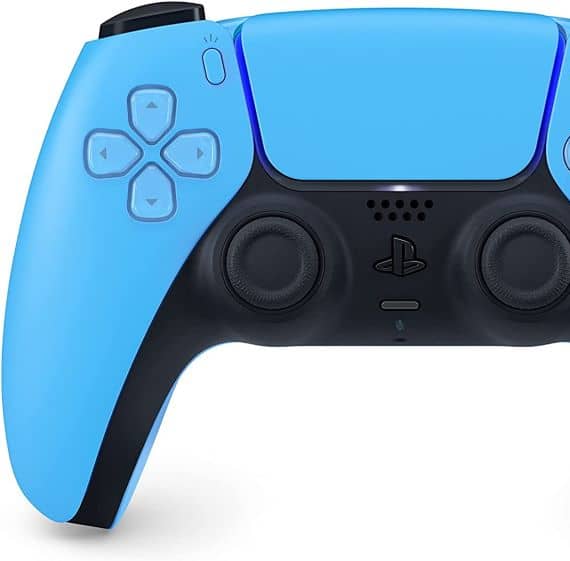Sony DualSense Wireless Controller Starlight Blue For PlayStation 5 Controllers "BAE" Charm Bracelet
