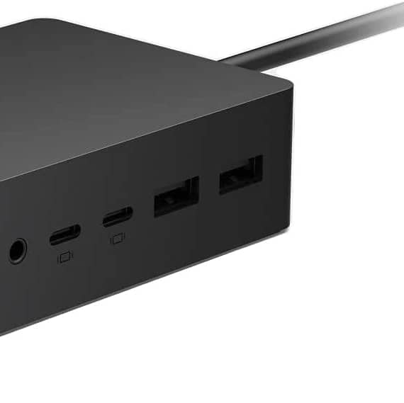 Microsoft Surface Dock 2, Surface Connect, 2 x USB-C, GigE, 199 Watt for Book 2, Book 3 Electronics "BAE" Charm Bracelet