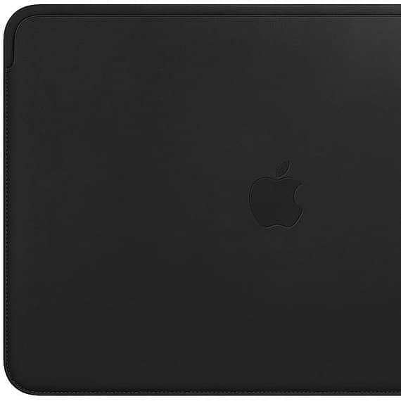 Apple Leather Sleeve for 13Inch MacBook Pro and Macbook air – Black, M Laptop Accessories Apple