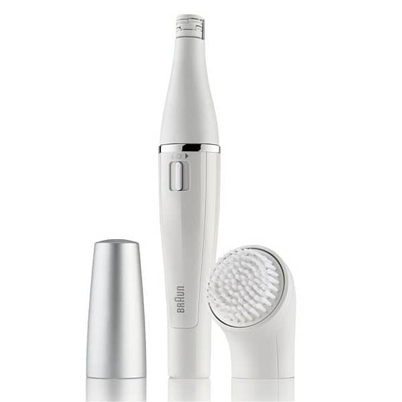 Braun Face Epilator for Chin, Upper Lip, Forehead and Eyebrows, Batter Brands Braun