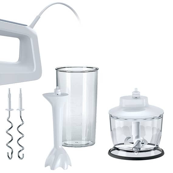 Braun Multi Mix Hand Mixer for Whipping 500 Watt White (HM 3135) Brands Braun