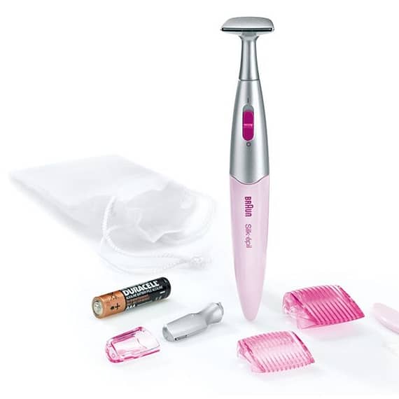 Braun Silk Finish Precision Hair Remover for Intimate Body Parts (FG 1 Brands Braun