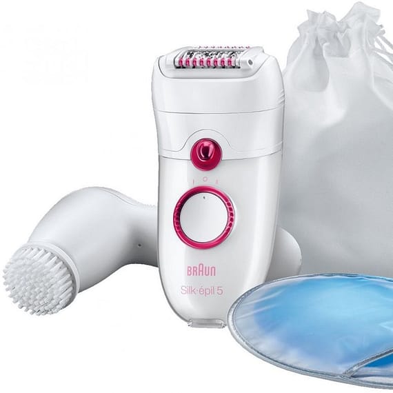 Braun Silk-epil 5 Power Epilator With Brush for Face (SE 5780) Brands Braun
