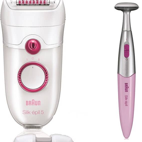 Braun Silkepil Epilator with FG1100 Silk Epil Bikini Styler (SE 5380) Brands Braun