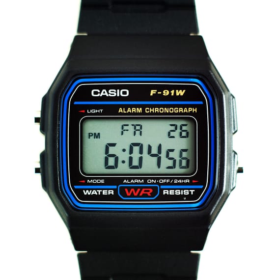 Casio Watch for Men F-91W-1DG (TH) Fashion Casio