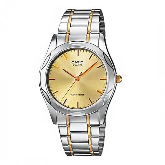 Casio Watch for Men, Gold/Silver [MTP-1275SG-9ADF (CN)] Fashion Casio