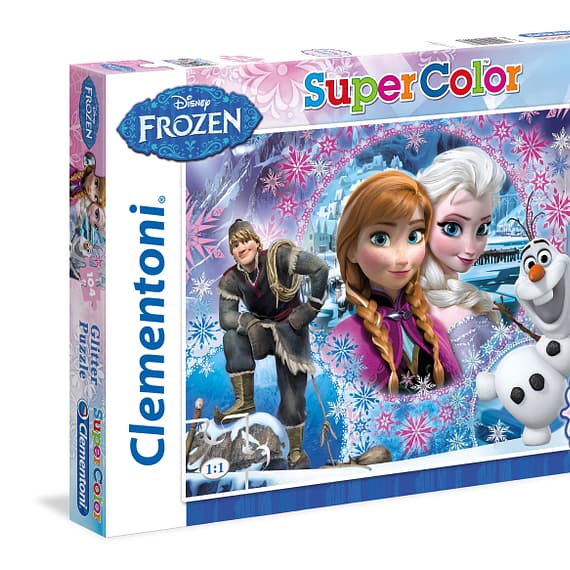 Clementoni – 104 Pz Glitter Frozen: Queen Of The North Mount – 27248 Games & Puzzles Clementoni
