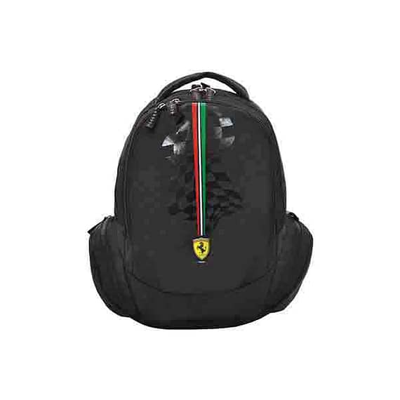 Ferrari Silver Horse Black Backpack 18" Bp (SLSH0701) Back to School Ferrari Silver Horse Black Backpack 18" Bp (SLSH0701)