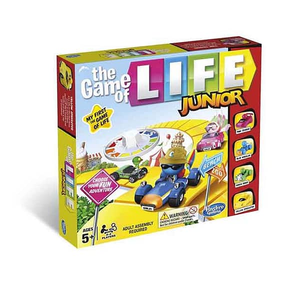 Hasbro Game Of Life Junior Board Game (E6678) Board Games Hasbro