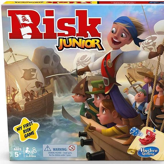 Hasbro Games Risk Junior Game (E6936) Board Games Hasbro