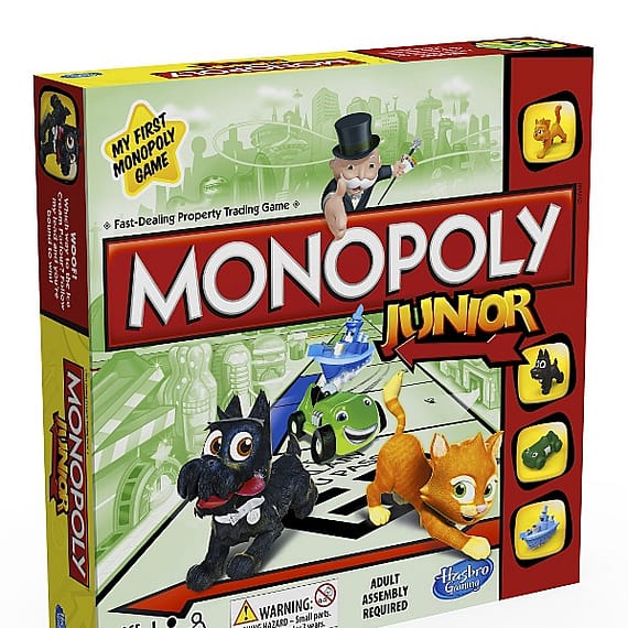 Hasbro Monopoly Junior (A6984) Board Games Hasbro