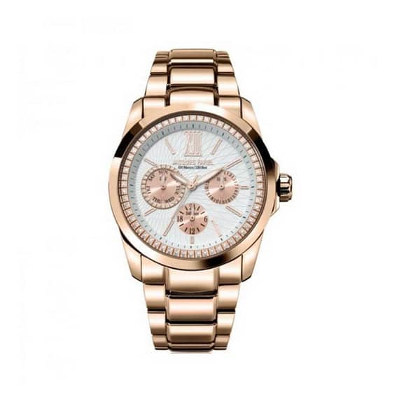 Jacques Farel Fashion Watch For Women (AOL2555) With Free Gift Fashion fashion
