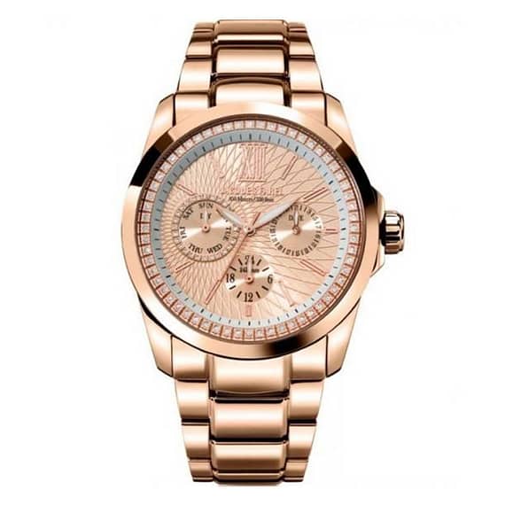 Jacques Farel Fashion Watch For Women (AOL2888) With Free Gift Fashion fashion