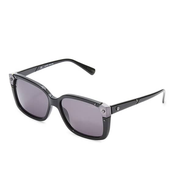 Lanvin Square Frame Shape Unisex Black Color Sunglasses and Lens Grey Fashion fashion