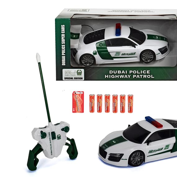 Majorette – Dubai Police Highway Patrol AUDI R8 1:16 (211119059047) Toys Dickie