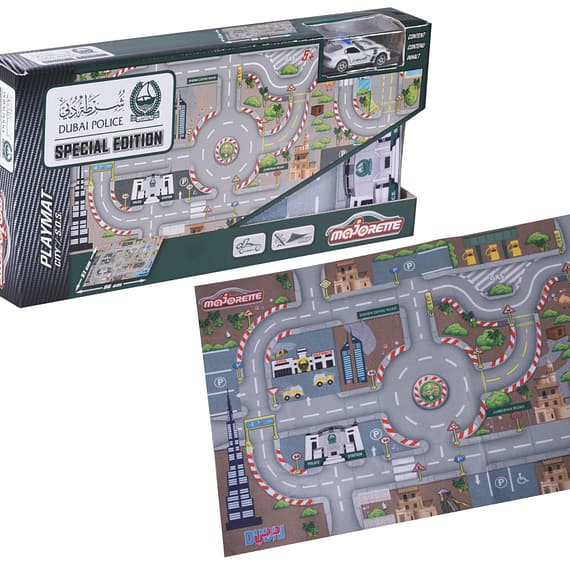 Majorette – Dubai Police Playset – 212056410047 Cars & Bikes Majorette