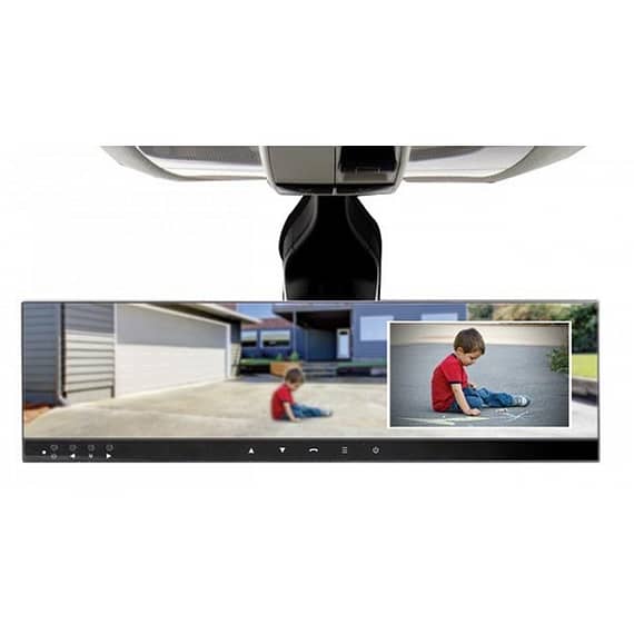 Merlin Bluetooth Car Mirror -Premium With Rear View Camera With Free Gift Car Accessories Electronics
