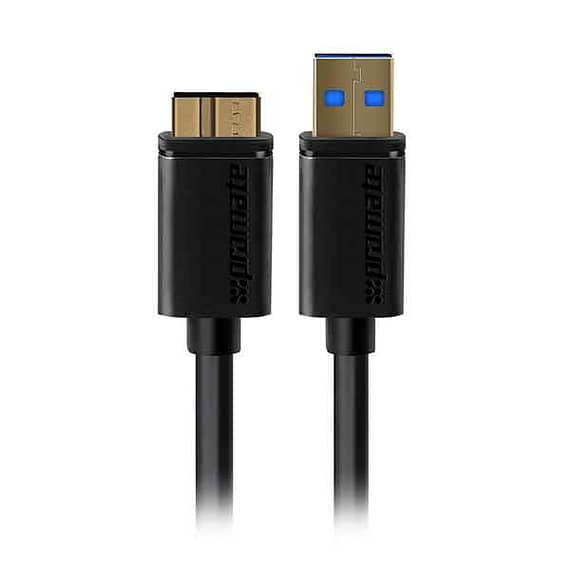 Promate LinkMate-U4L USB 3 Meter Type-A To Micro-B USB 3.0 flexShield Accessories Accessories