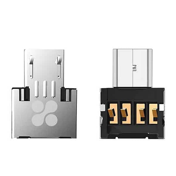 Promate Nano-OTG Data Sync and Charge Micro-USB OTG Adapter for iOS an Accessories Accessories