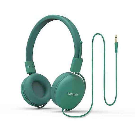 Promate On Ear Headphones for Kids Portable Headset Volume Limited Adj Accessories Accessories