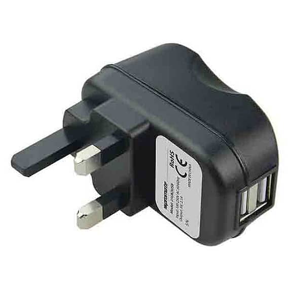 Promate Surge-UK2 2100mA Dual USB Output Portable UK Power Adapter Wal Car Accessories Car Accessories
