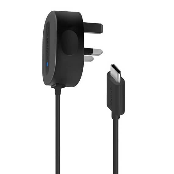 Promate Type C™ Charger (CPLUG-5V3A.BLK-UK) Accessories Mobiles