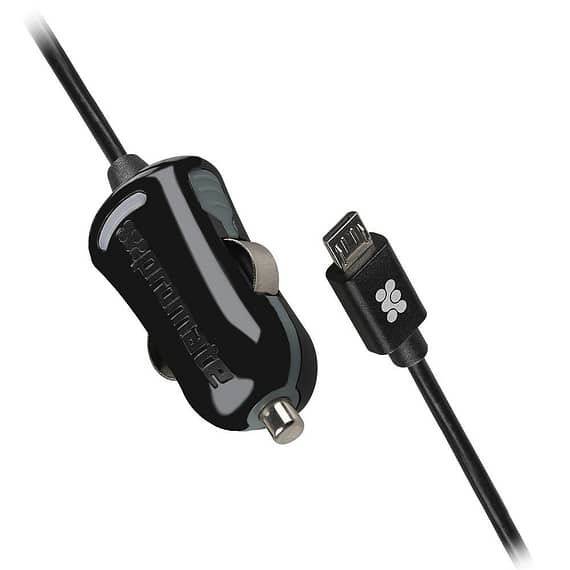 Promate Universal Car charger for Micro-USB chargeable Mobile Devices Car Accessories Electronics