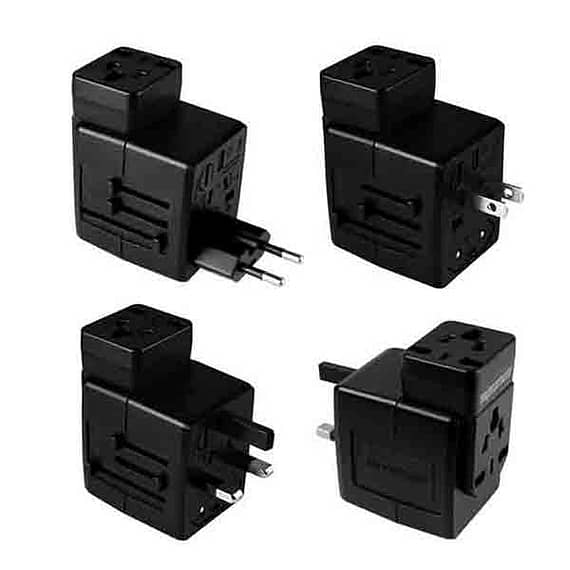 Promate Universal Travel Adapter Worldwide Plugs UK EU US AU Auto Swit Car Accessories Car Accessories