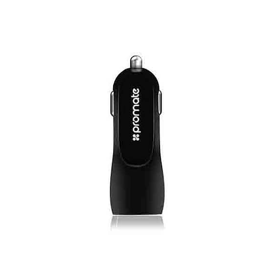 Promate Vivid 3100 mAh Dual USB Car Charger for Mobile Phones Car Accessories Car Accessories