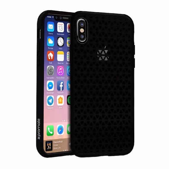 Promate iPhone X Case (Neo-X.Black) Accessories Mobiles