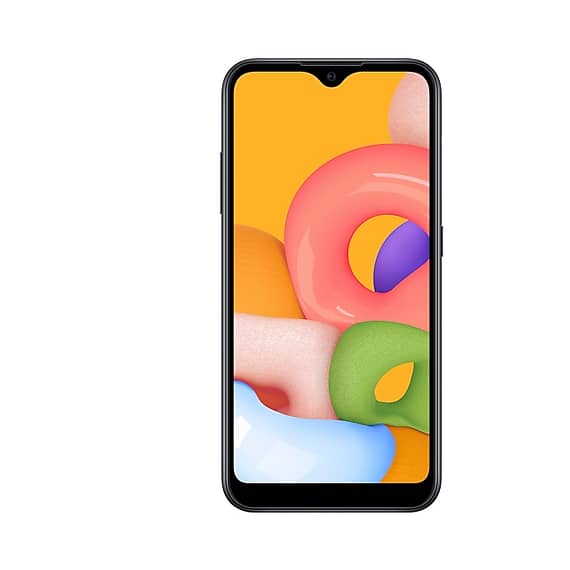 Samsung A01, 16GB, Dual Sim Smartphone, Black Brands Mobiles
