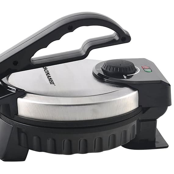 Sonashi Non Stick Roti Tortilla Maker 900w (SRM-857) Household Household