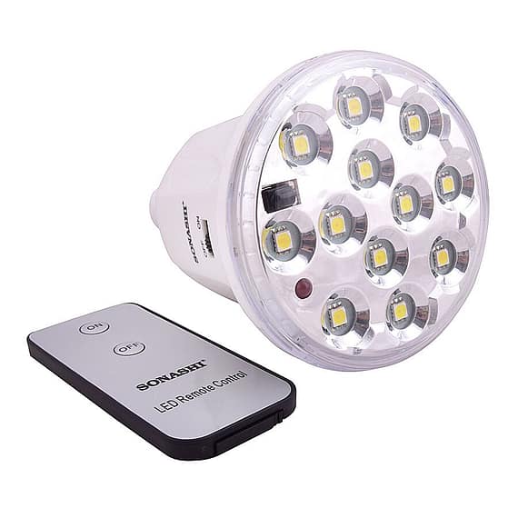 Sonashi Rech Led Pin Type Bulb With Remote Control (SRB-121-R) Electricals Appliances Household