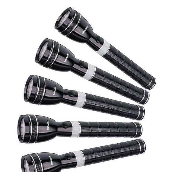 Sonashi Rech Led Torch 5Pcs Combo Pack (SLT-3411) Household Household