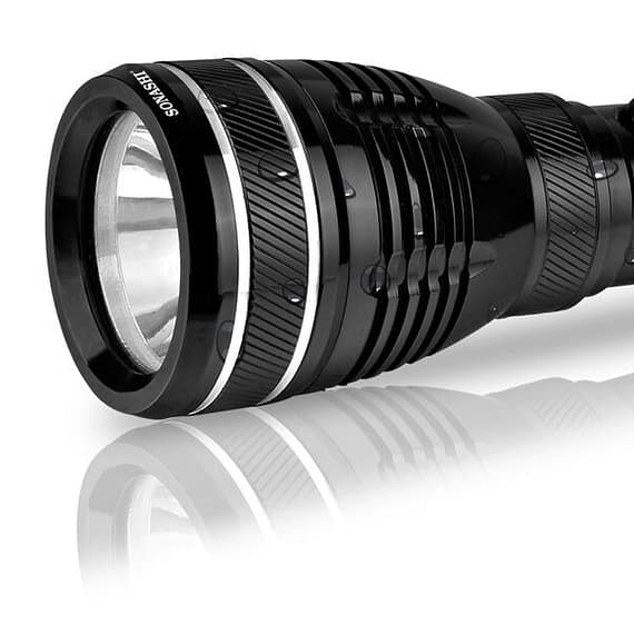 Sonashi Rechargeable Water Proof Led Torch Unbreakeable Glass (SLT-281 Household Household