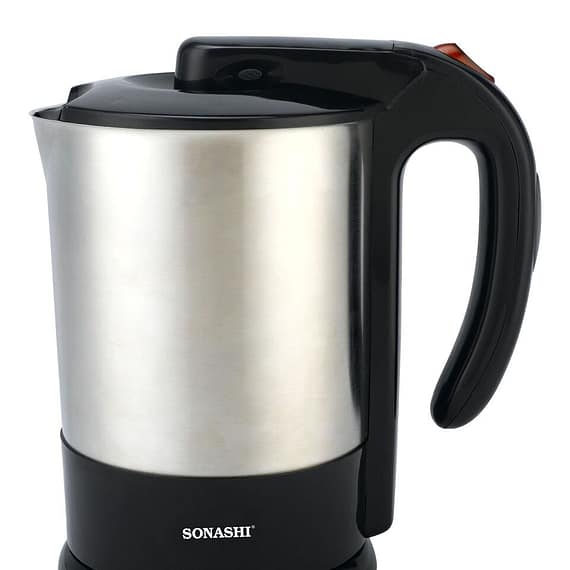 Sonashi Stainless Steel Cordless Kettle 1.5 Litre (SKT-1008) Household Household