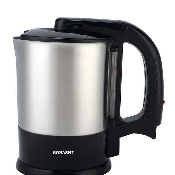 Sonashi Stainless Steel Cordless Kettle 1.5 Litre (SKT-1009) Household Household