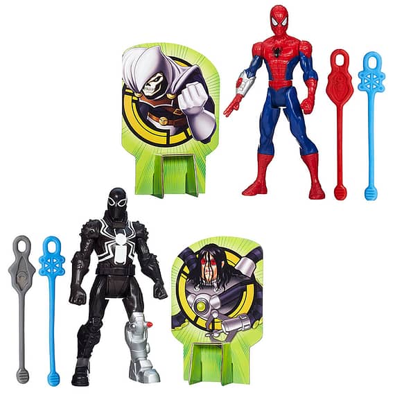 Spider-Man Web Slingers Figures Assorted Collectibles Hasbro