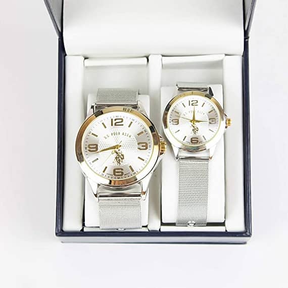 U.S Polo Assn. Couple Watch Set For Him and Her (USC-7957) Fashion fashion