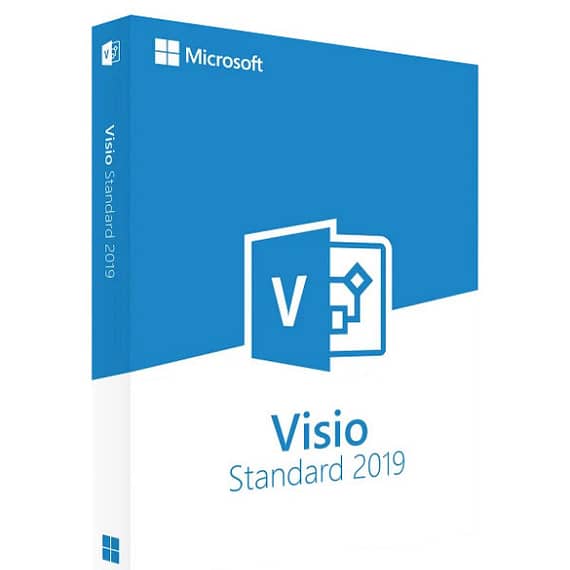 Visio 2019 Standard – Product Key – Microsoft Visio IT 5060987821314
