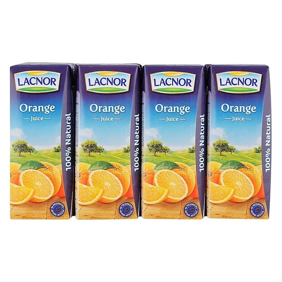 Lacnor Orange Juice 180Ml (6291016914212) Beverages Grocery