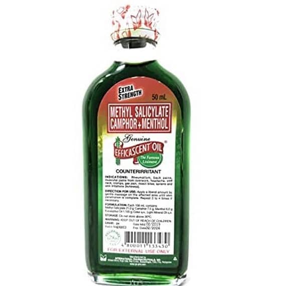 Methyl Salicylate Camphor + MENTHOL Beauty & Perfumes Grocery