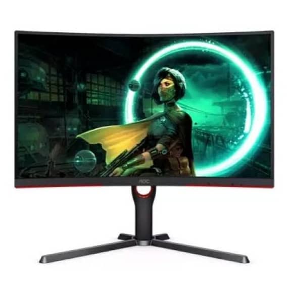 AOC CQ27G3S 27 Inch QHD (2560X1440 ) 165hz 1ms Curved Gaming Monitor – MONAOC82705 Gaming Monitors "BAE" Charm Bracelet