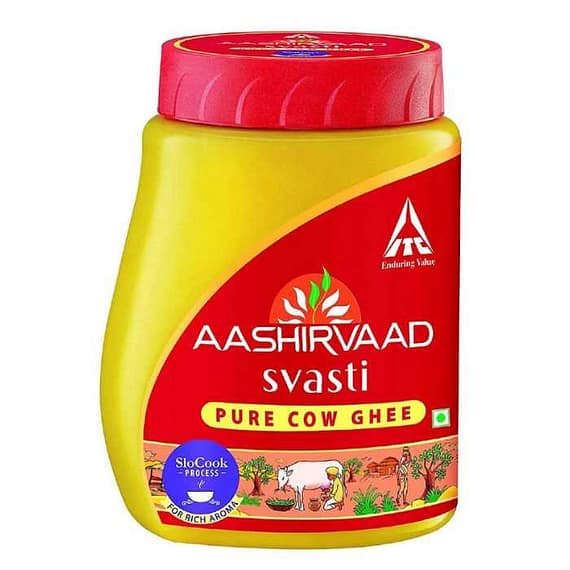 Aashirvaad Svasti Ghee 1Ltr Food Cupboard "BAE" Charm Bracelet