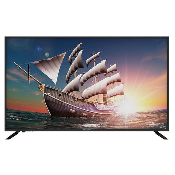 Admiral 55 Inch 4K UHD LED TV, Smart, HDR 10, USB 2 , HDMI 3 , Android 12 ADL55UMSACP Black Electronics "BAE" Charm Bracelet