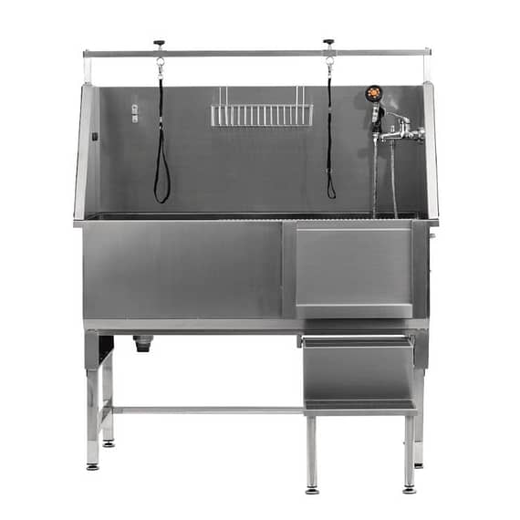 Aeolus Free Standing Economical Bathing Tub With Sliding Door, Made From Gauge 18 (1.2mm) Grooming Supplies "BAE" Charm Bracelet