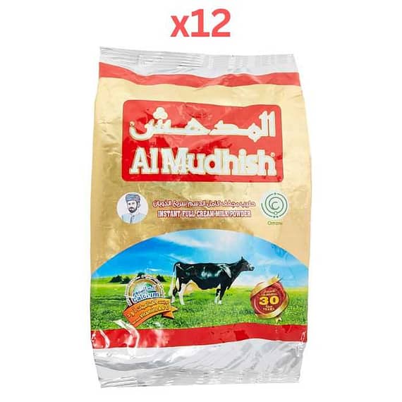Al Mudhish Milk Powder (Packet) 900 Gm Pack of 12 Dairy "BAE" Charm Bracelet